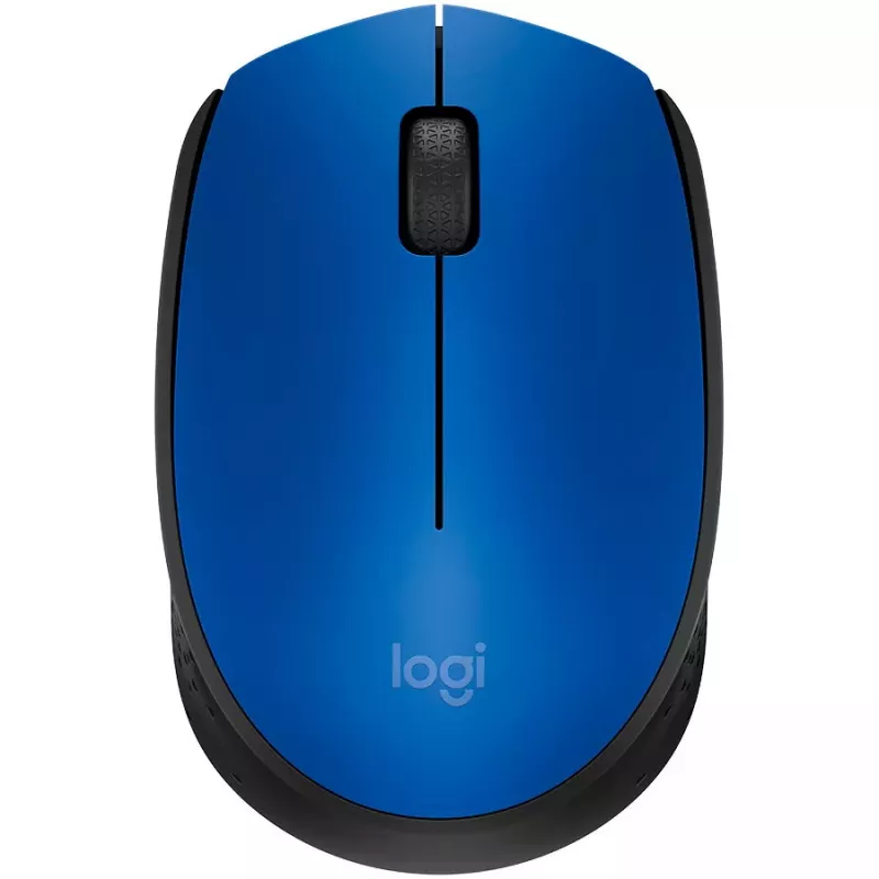 Logitech M171 Maus RF Kabellos Optisch 1000 DPI, Blau