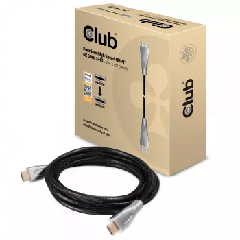 CLUB3D HDMI 2.0 Kabel 3 Meter UHD 4K/60Hz 18Gbps zertifiziertes Premium High Speed