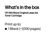 HP 26A Original LaserJet Tonerkartusche Schwarz, 3100 Seiten, Schwarz, 1 Stück