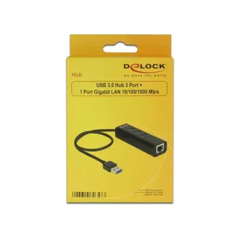 Dockingstation DeLOCK 62653 Schwarz