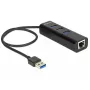Dockingstation DeLOCK 62653 Schwarz