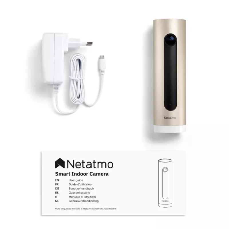 Netatmo Welcome IP-Sicherheitskamera Innen 1920 x 1080 Pixel Tisch