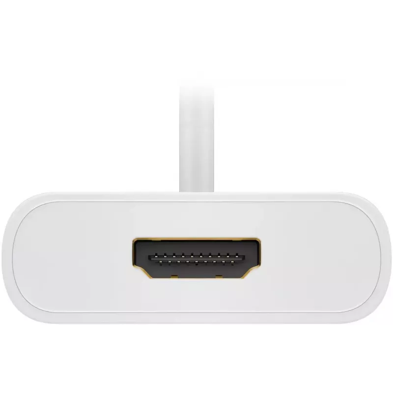 USB-Grafikadapter GOOBAY 66259 — USB 3.2 Gen 1 Type-C-Eingang, Weiß, 0,2 m Kabel