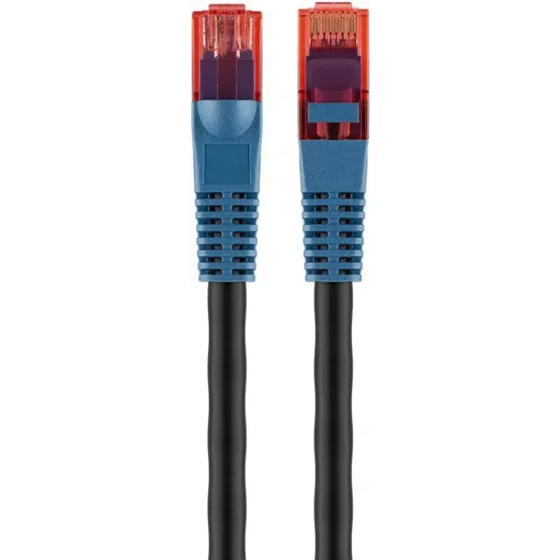 Netzwerkkabel Goobay 94397 RJ-45 Cat6 75 m Schwarz