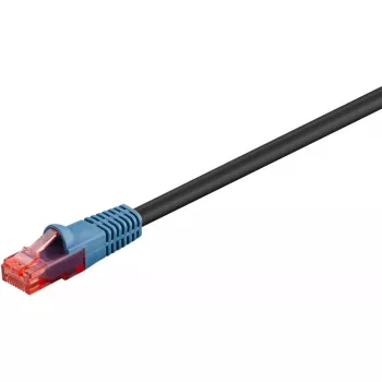 Netzwerkkabel Goobay 94397 RJ-45 Cat6 75 m Schwarz