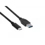 CLUB3D USB 3.1 Typ-C auf Typ-A Kabel 10Gbps PD 60W M/M 1m/3.28ft
