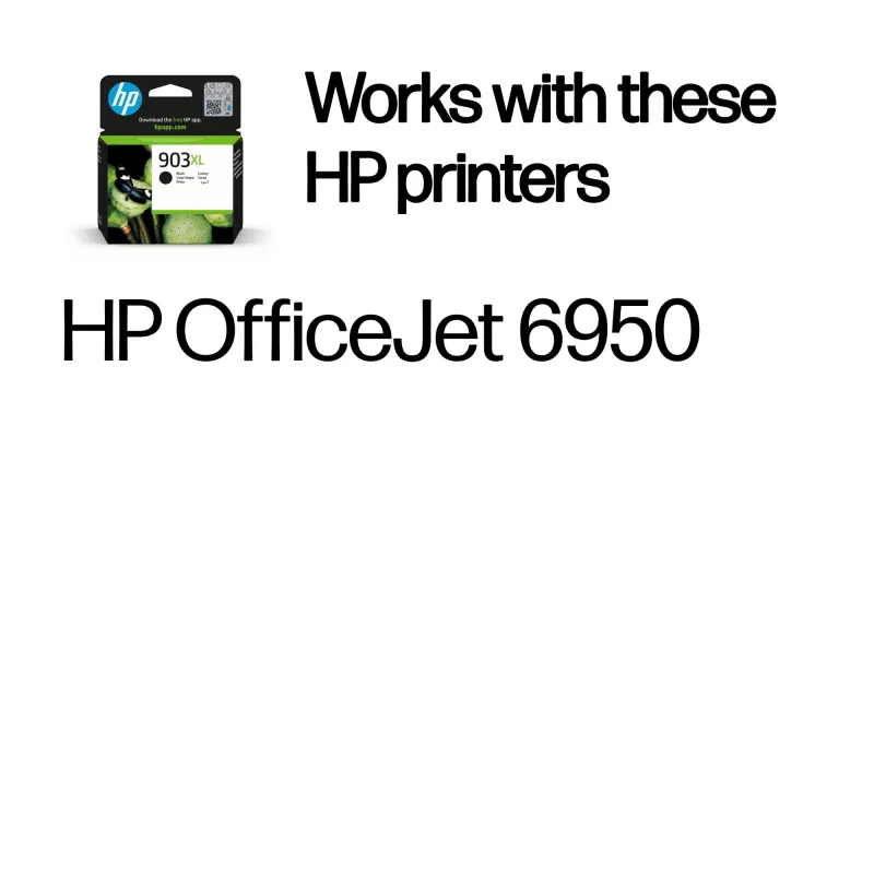 HP 903XL Original-Tintenpatrone, Schwarz, Hohe Ergiebigkeit
