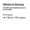 HP 903XL Original-Tintenpatrone, Schwarz, Hohe Ergiebigkeit