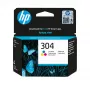 HP 304 Dreifarben-Original-Tintenpatrone, Cyan, Magenta, Gelb, 1 Stk., 100 Seiten