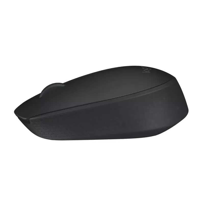Kabellose optische Maus Logitech B170 RF, beidhändig, 3 Tasten, Schwarz, 10 m Reichweite, bis zu 12 Monate Akkulaufzeit