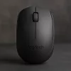 Kabellose optische Maus Logitech B170 RF, beidhändig, 3 Tasten, Schwarz, 10 m Reichweite, bis zu 12 Monate Akkulaufzeit