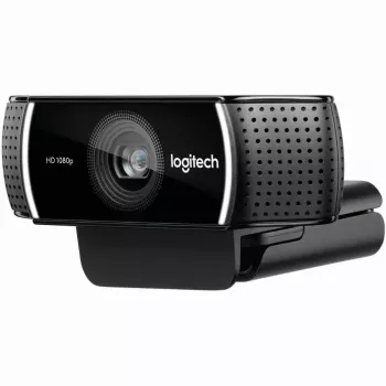 Logitech C922 1920 x 1080pixels USB Schwarz Webcam