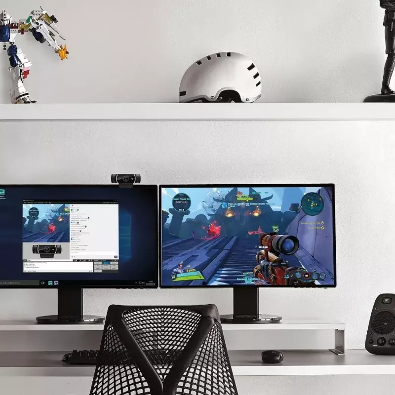 Logitech C922 1920 x 1080pixels USB Schwarz Webcam