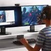 Logitech C922 1920 x 1080pixels USB Schwarz Webcam