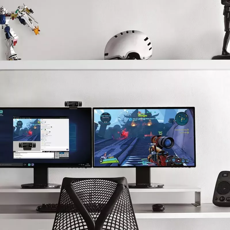 Logitech C922 1920 x 1080pixels USB Schwarz Webcam