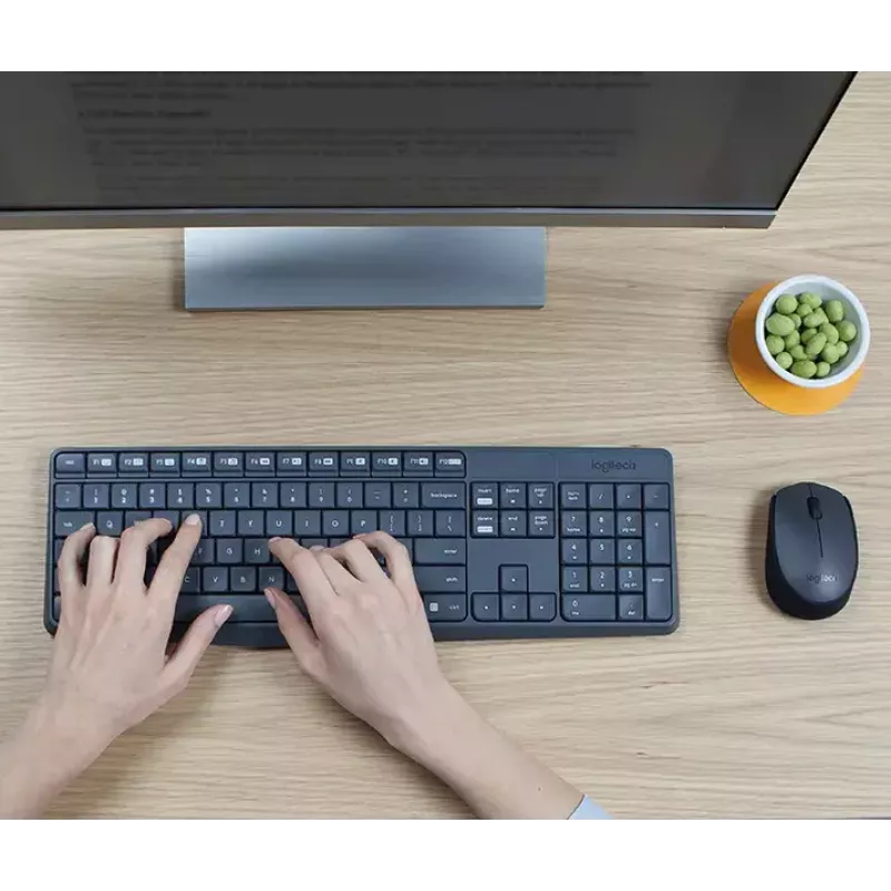 Kabelloses Tastatur- und Maus-Set Logitech MK235