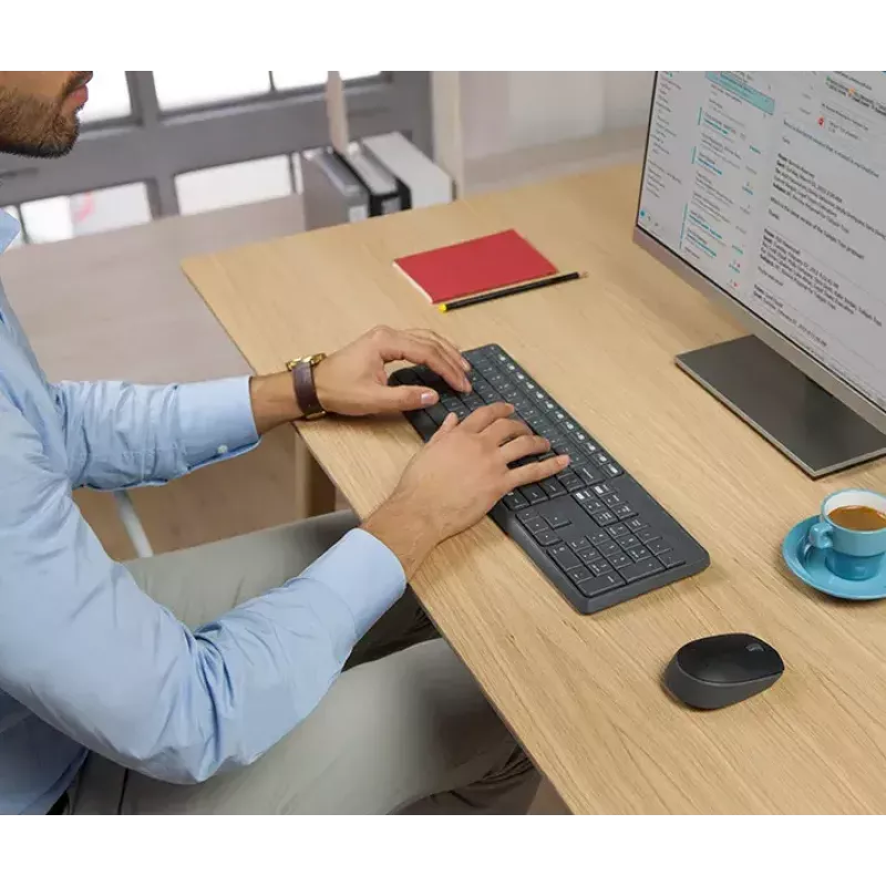 Kabelloses Tastatur- und Maus-Set Logitech MK235