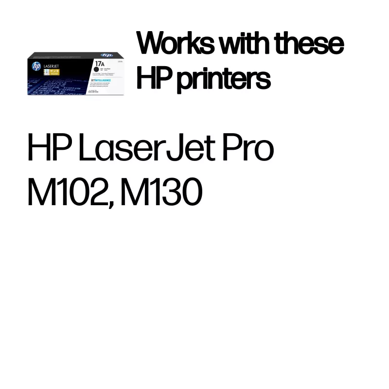 HP 17A Original LaserJet Tonerkartusche, Schwarz, 1600 Seiten, 1 Stück