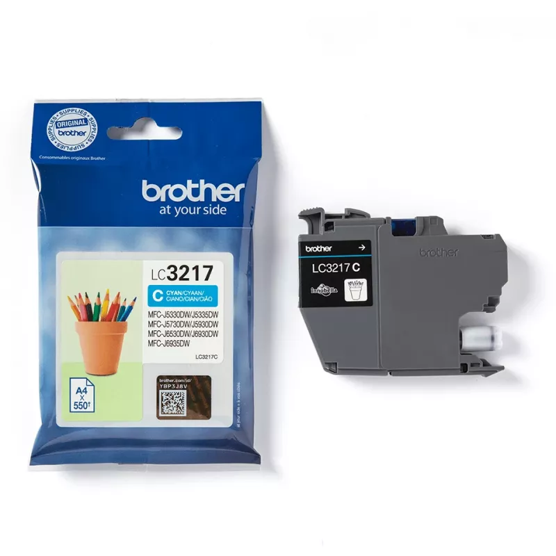 Brother LC3217C Tintenpatrone 1 Stk. Original Cyan