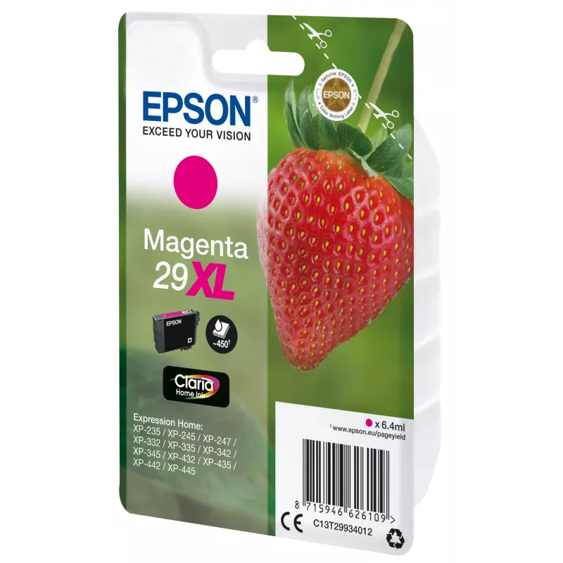 Tintenpatrone Epson Einzelpackung Magenta 29XL Claria Home Tintenpatrone