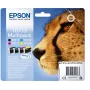 Epson Multipack 4-Farben T0715 DURABrite Ultra Tinte, Standardertrag, Schwarz, Cyan, Magenta, Gelb, 7.4 ml, 5.5 ml, 1 St., Multipack