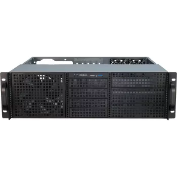 Server-Gehäuse Inter-Tech 3U-30240 Rack Schwarz