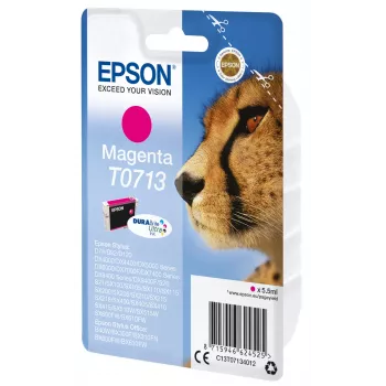 Epson Singlepack Magenta T0713 DURABrite Ultra Tinte