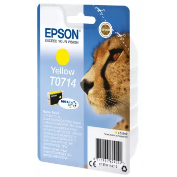 Epson Einzelpackung Gelb T0714 DURABrite Ultra Tinte