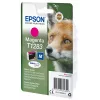 Epson Fox Singlepack Magenta T1283 DURABrite Ultra Ink, Magenta, pigmentbasierte Tinte, 3.5 ml, 1 St., 160 Seiten