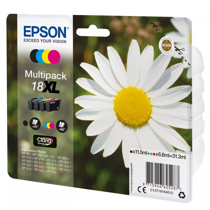 Epson Daisy Multipack 4-Farben 18XL Claria Home Ink