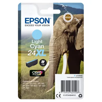 Patrone Epson 24XL Cyan 740 Seiten C13T24354012