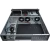Servergehäuse Inter-Tech IPC 2U-2098-SL Rack Schwarz