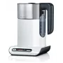 Bosch TWK8611P elektrischer Wasserkocher 1,5 L 2400 W Anthrazit, Edelstahl, Weiß