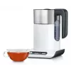 Bosch TWK8611P elektrischer Wasserkocher 1,5 L 2400 W Anthrazit, Edelstahl, Weiß