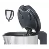 Bosch TWK8611P elektrischer Wasserkocher 1,5 L 2400 W Anthrazit, Edelstahl, Weiß
