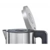 Bosch TWK8611P elektrischer Wasserkocher 1,5 L 2400 W Anthrazit, Edelstahl, Weiß