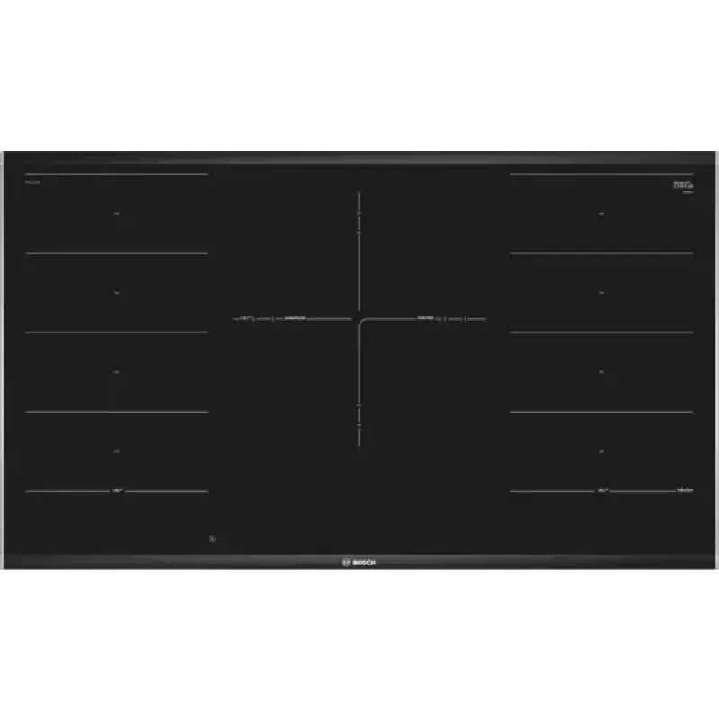 Bosch Serie 8 PXV975DC1E Kochfeld Schwarz Einbau 90 cm Zone Induktionskochfeld 5 Zone(n)