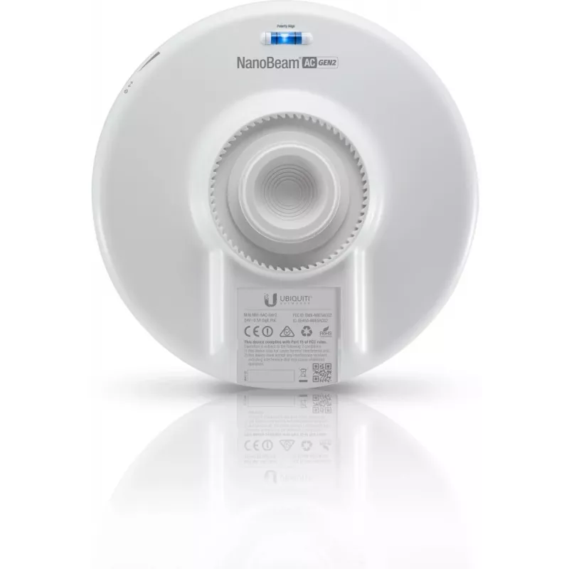 UBIQUITI NETWORKS Access Point Nano Beam Ac Gen2 Nbe-5ac-gen2 Airmax Atheros MIPS 74kc Weiß