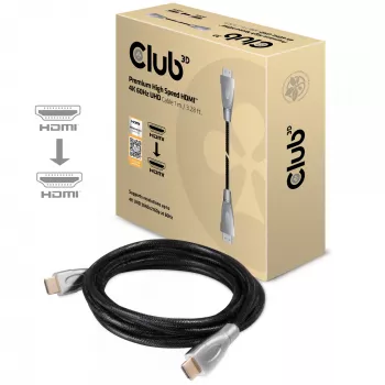 CLUB3D Premium High Speed HDMI™ 2.0 4K60Hz UHD Kabel 1 m / 3,28 ft