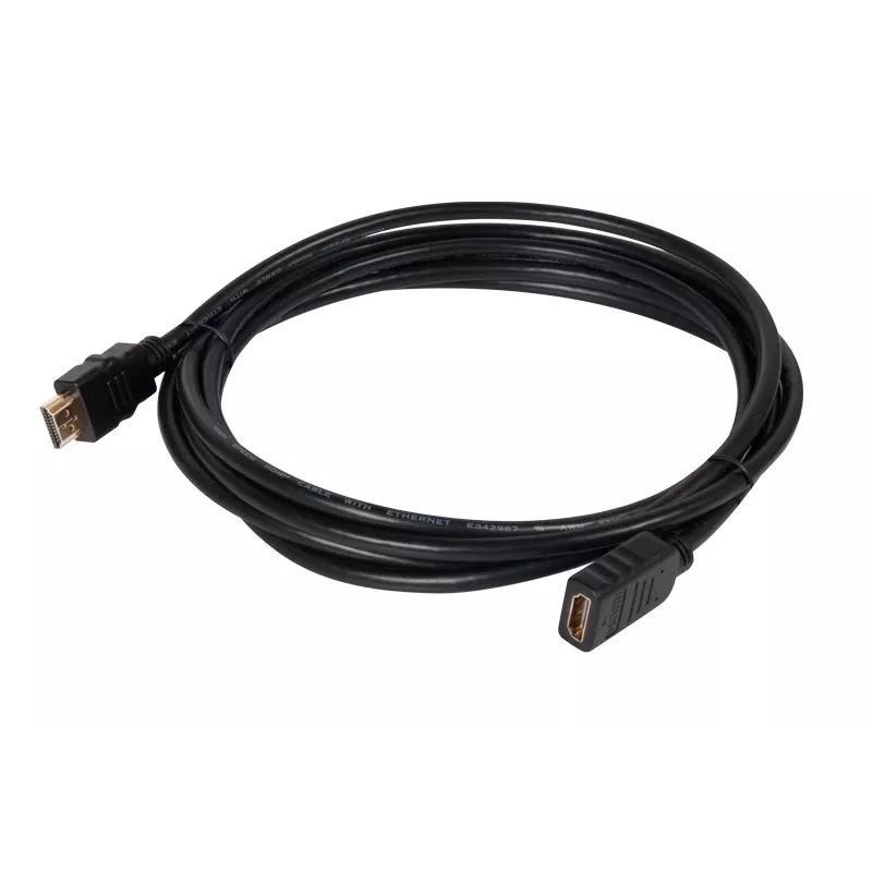 CLUB3D High Speed HDMI™ 2.0 4K60Hz Verlängerungskabel 3m/ 9,8ft Stecker/Buchse
