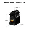 Kapsel-Espressomaschine De’Longhi Inissia EN 80.BAE, Nespresso, 0,7 L Wassertank, 19 bar, schwarz