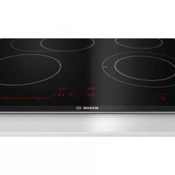 Bosch Serie 8 PKN675DP1D Kochfeld Schwarz, Edelstahl Einbau Cerankochfeld 4 Zone(n)