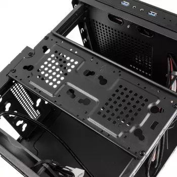 PC-Gehäuse Kolink SATELLITE Cube Schwarz