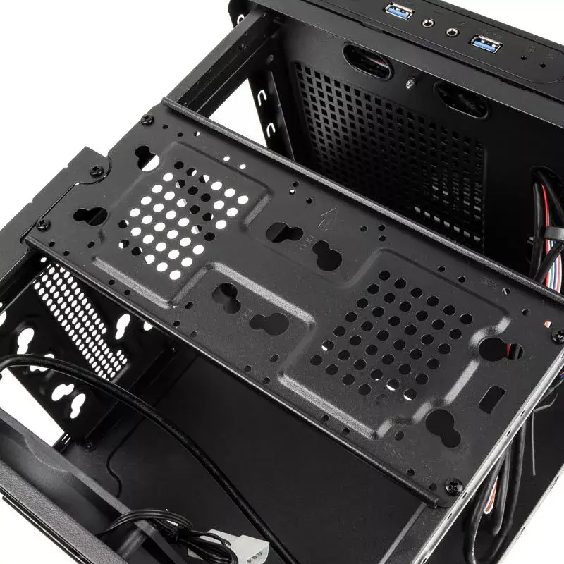 PC-Gehäuse Kolink SATELLITE Cube Schwarz