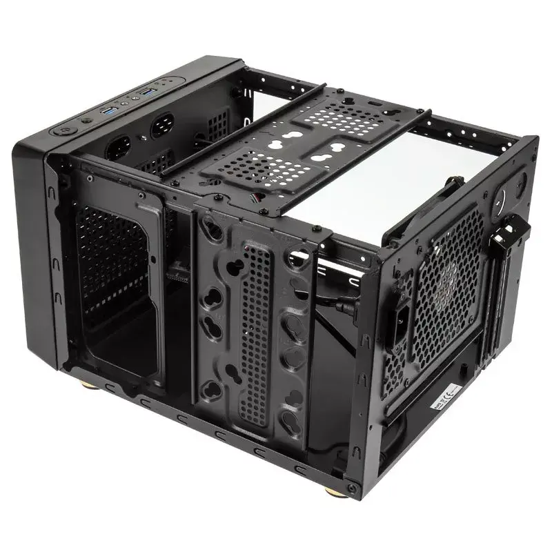 PC-Gehäuse Kolink SATELLITE Cube Schwarz