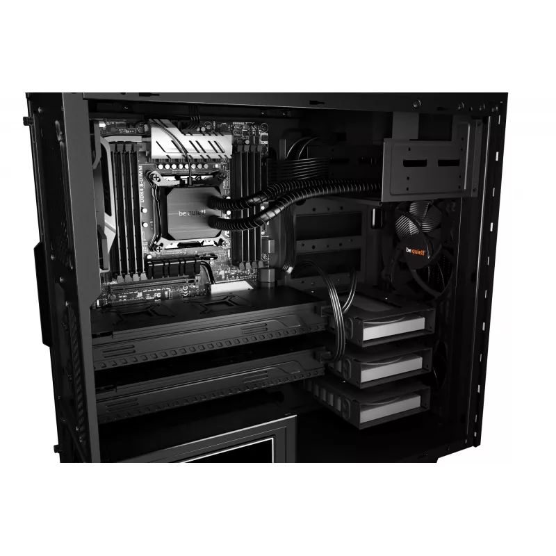 PC-Gehäuse be quiet! Pure Base 600 Midi Tower Schwarz