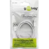 Lightning USB-Lade- und Synchronisationskabel Goobay 72905