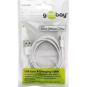 Lightning USB-Lade- und Synchronisationskabel Goobay 72905