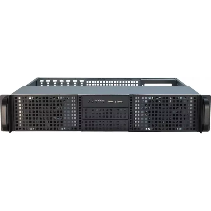 Servergehäuse Inter-Tech 2U-20240 Rack Schwarz