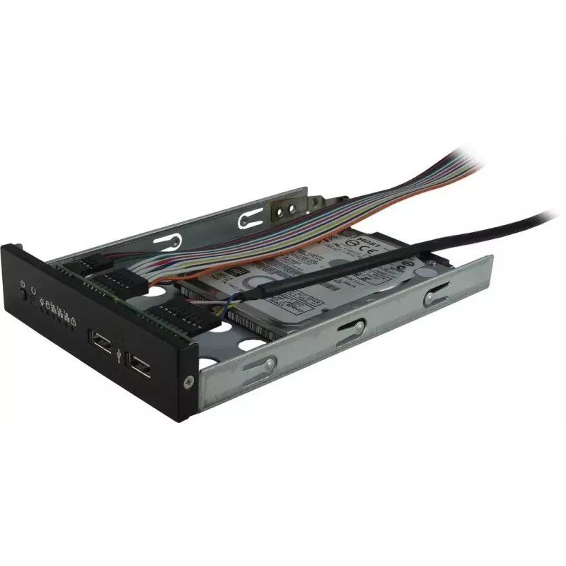 Servergehäuse Inter-Tech 2U-20240 Rack Schwarz